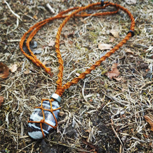 Charger l&#39;image dans la galerie, Collier Homme Jaspe Zèbre
