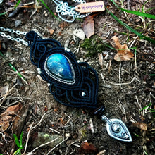 Charger l&#39;image dans la galerie, Talisman Labradorite argenté
