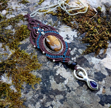 Charger l&#39;image dans la galerie, Talisman Œil du Tigre argenté
