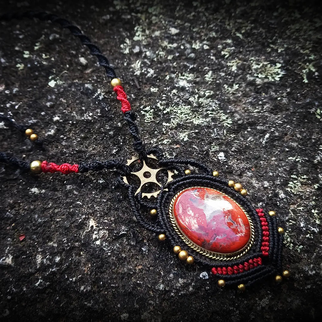 Talisman Jaspe rouge 