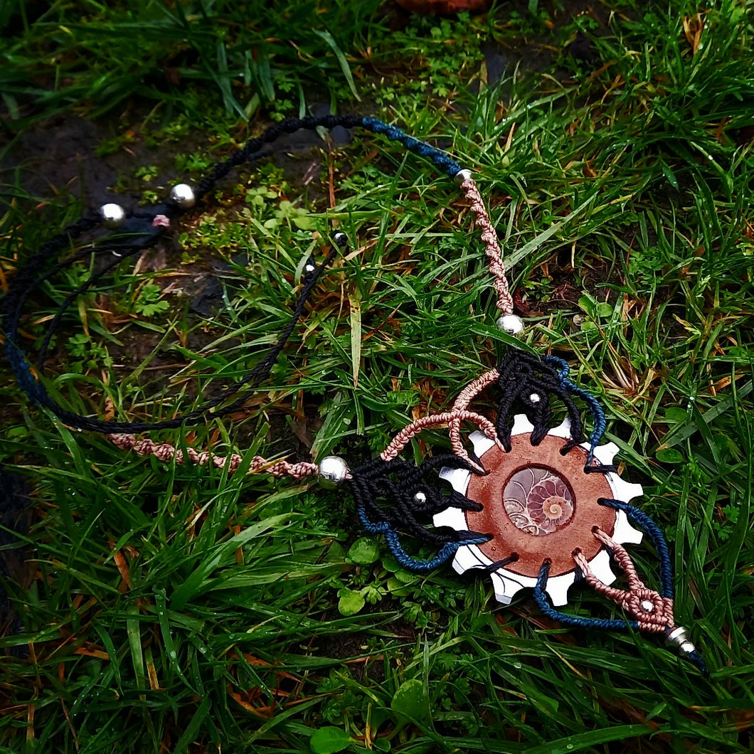 Collier pignon Ammonite