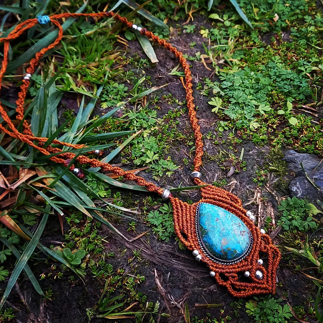 Talisman / Collier Chrysocolle