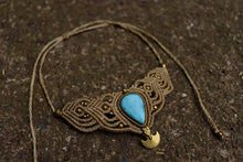 Charger l&#39;image dans la galerie, Ras de cou Larimar beige
